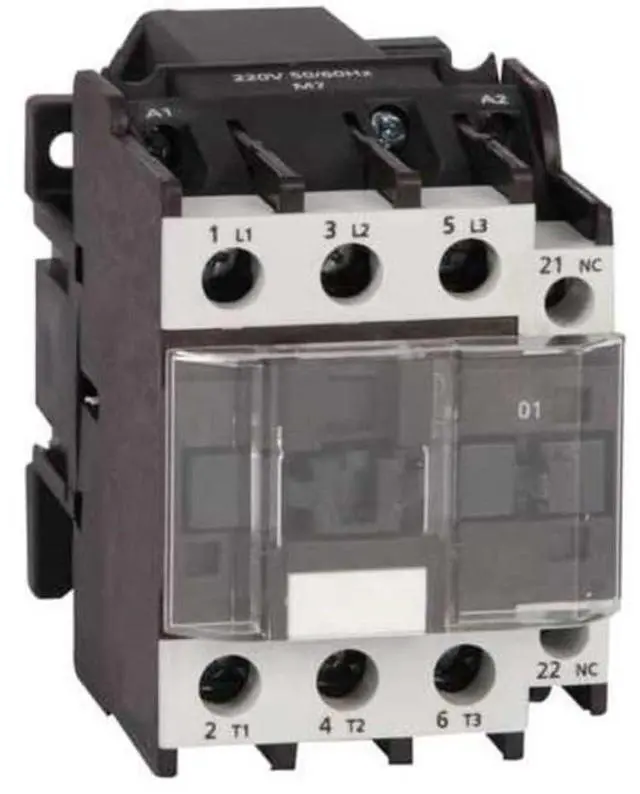 Main image of IEC Magnetic Contactor, 1NO, 120V AC, 3 P, Non-Reversing, Screw 6EAV9-1 Each