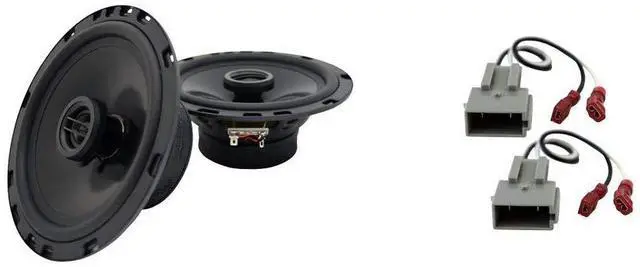 Main image of Front Door Speaker HA-R65 Fits Ford F150 F-Series 1992-1996 | Great for classic trucks, factory replacement upgrade for 1995 models, quick drop-in, no drilling