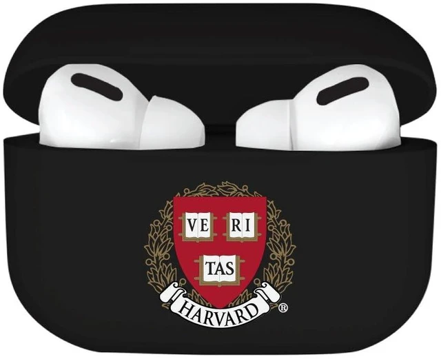 Alt view image 5 of 7 - AirPods Case, Harvard University AirPods Pro (Gen 1 & 2) / White (TPU)