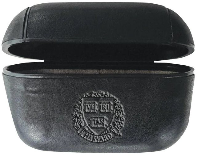 Alt view image 6 of 7 - AirPods Case, Harvard University AirPods Pro (Gen 1 & 2) / White (TPU)