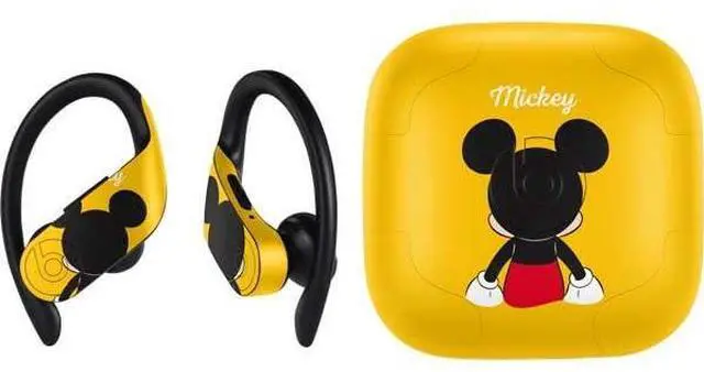 Main image of Decal Audio Skin Compatible with PowerBeats Pro - Officially Licensed Disney Mickey Mouse Backwards Design