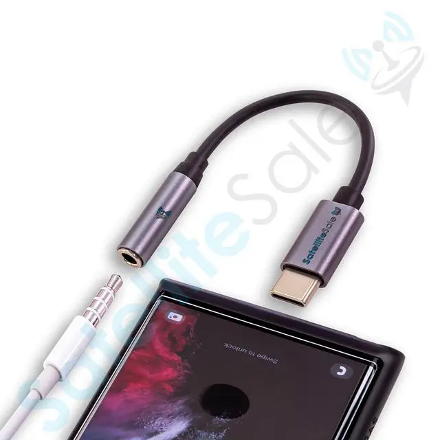 Alt view image 3 of 5 - Universal USB Type C to AUX 3.5mm Jack Audio Adapter Male to Female Converter