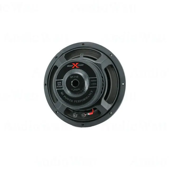 Alt view image 3 of 7 - 1x SoundXtreme ST-710 10 Inch Sub 600 Watts Max Power Car Audio Shallow-Mount Ultra Slim 10" Truck Competition Subwoofer Single 4 Ohms Voice Coil Speaker System