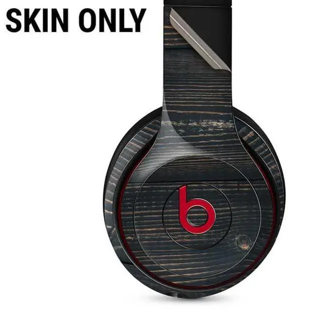Alt view image 2 of 3 - Decal Audio Skin Compatible with Beats Solo 3 Wireless - Black Painted Wood Design
