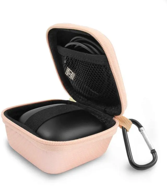 Main image of Travel Case Compatible with Beats Powerbeats Pro Wireless Earbuds - Rose Gold Case Only
