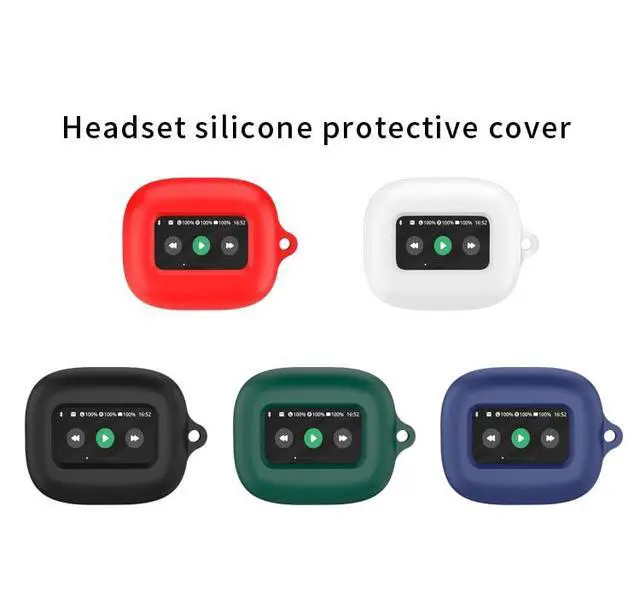 Alt view image 2 of 4 - Case for JBL Live Beam 3, Slim Fit Fashion Silicone Case Cover Accessories Case for JBL Live Beam 3 with Keychain for Women Men-Color#1