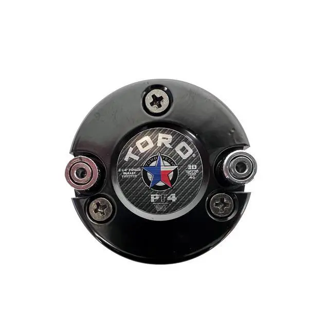 Alt view image 3 of 7 - TECH PT4 2.25" Aluminum High-Powered Super Tweeter | 4 Ohm, 30W RMS AES, Titanium Diaphragm Compression Driver