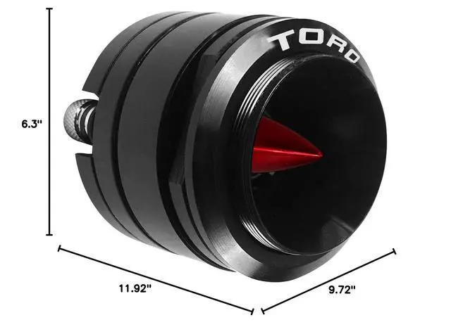 Alt view image 7 of 7 - TECH PT4 2.25" Aluminum High-Powered Super Tweeter | 4 Ohm, 30W RMS AES, Titanium Diaphragm Compression Driver