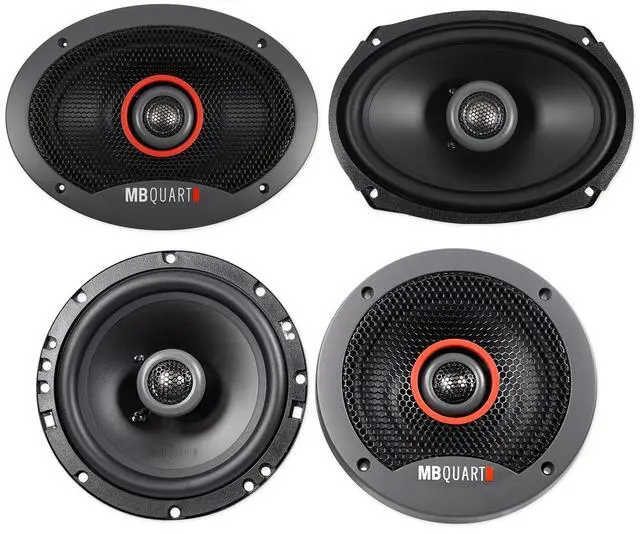 Main image of (2) FKB169 6x9" 300 Watt Car Speakers+(2) 6.5" 240 Watt Speakers