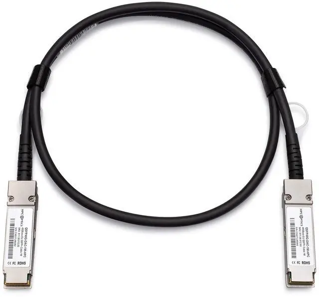 Main image of Compatible with NVIDIA MC2210130-001 QSFP+ to QSFP+ 1m Twinax DAC Cable | 40GBASE-CR 1 Meters MC2210130-001-NVID