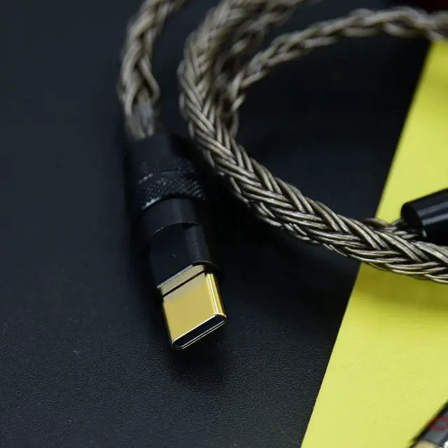 Alt view image 6 of 7 - USB c Type c to 2.5 Female trrs 2.5mm Balanced Headset Adapter Earplugs Audio Cable Headphone Kable for Android Phone mac ipad xiaomi Samsung (8ft)