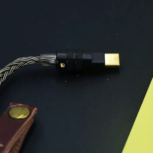 Alt view image 7 of 7 - USB c Type c to 2.5 Female trrs 2.5mm Balanced Headset Adapter Earplugs Audio Cable Headphone Kable for Android Phone mac ipad xiaomi Samsung (8ft)