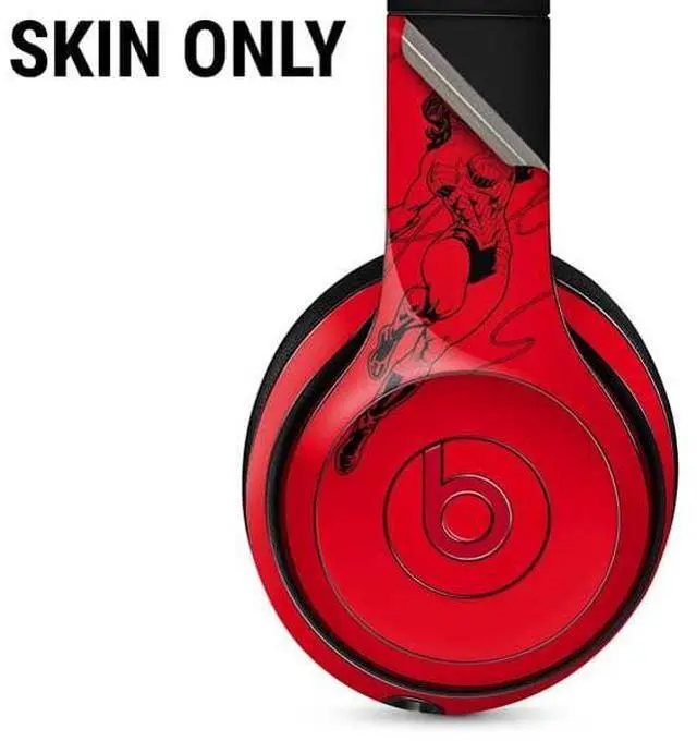 Alt view image 2 of 3 - Decal Audio Skin Compatible with Beats Solo 3 Wireless - Officially Licensed DC Comics Wonder Woman Comic Pop Design