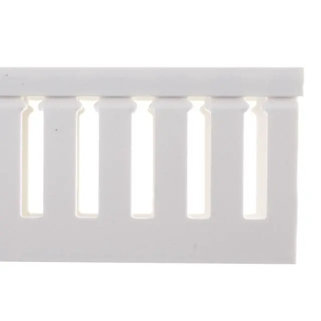 Alt view image 3 of 4 - DNG100075 Grey.75-Inch Pvc Open Sloted Wiring Duct W/Cover (6-Feet)