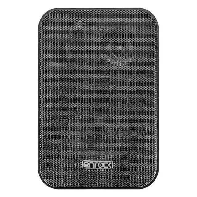 Alt view image 3 of 7 - Enrock EKMR408B 4" 30 Watt Peak Power 3-Way in Door/Out Door Speaker (Black, Pair)