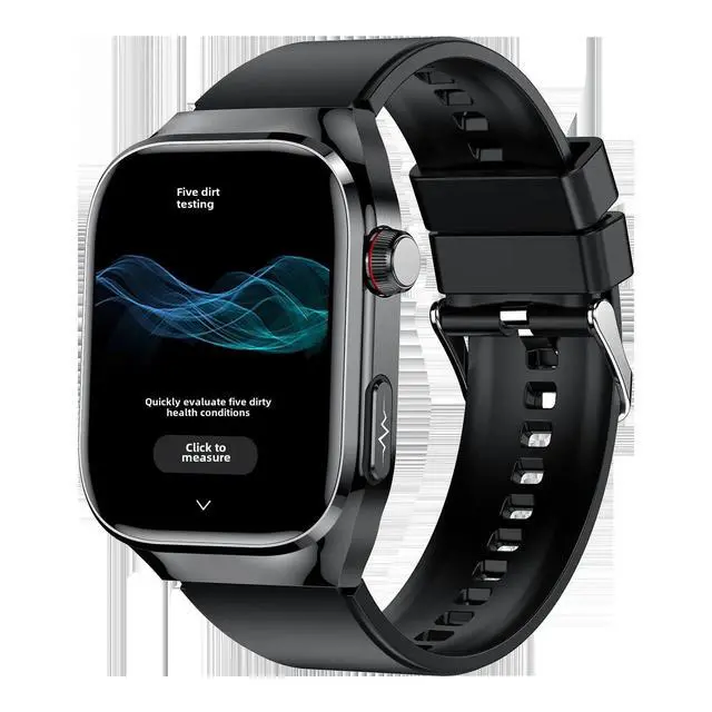Alt view image 6 of 7 - TK16 Smart Watch Women's Health Monitoring Step Counting Temperature Cardio Fitness Tracker with Heart Rate Monitor