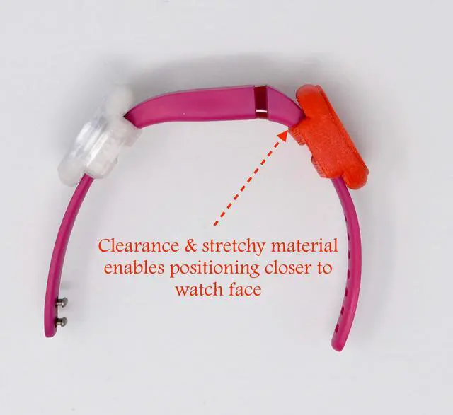 Alt view image 4 of 7 - Watch Adapter compatible with Disney Magic Band/Narrow Band Fitness Trackers