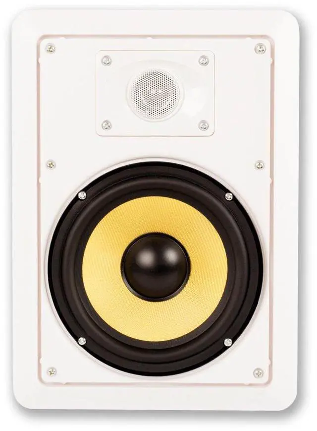 Alt view image 3 of 5 - Acoustic Audio HD-650 in Wall 6.5" Speakers Home Theater Surround Sound Pair