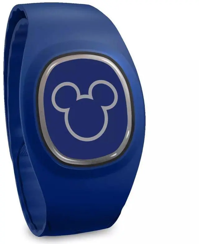 Main image of Band+ Black Interactive Smart Wristband for Theme Parks, Park Attractions Compatible Wearable Device (Blue)