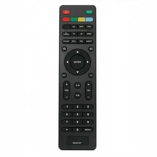 Alt view image 4 of 4 - RC2012V Replacement Remote Control for VIORE TV in Living Rooms or Rooms | No programming or paring needed, Compatible Models LED19VH50 LED19VH50M LED22VF50 LED22VH50 LED26VF50 LED26VF55D