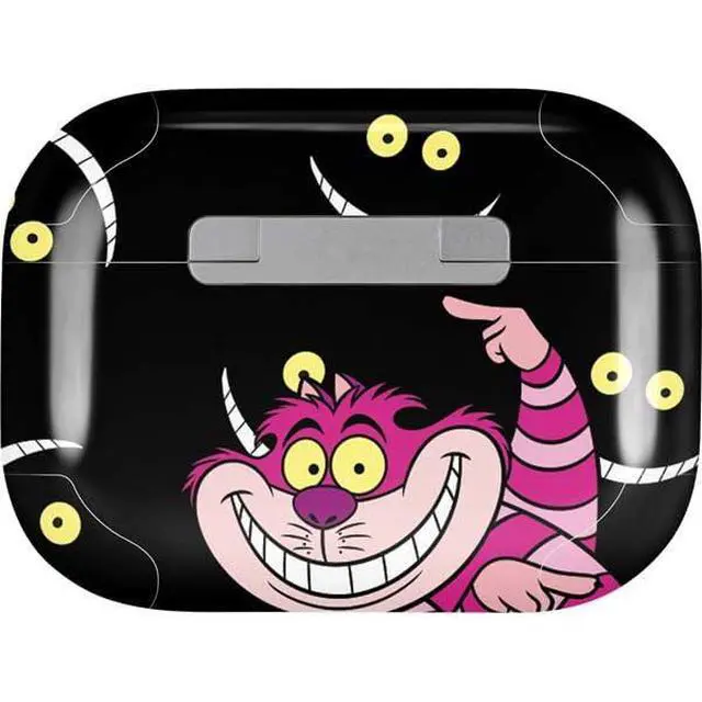 Alt view image 2 of 4 - Decal Audio Skin Compatible with AirPods Pro 2nd Gen - Officially Licensed Disney Alice in Wonderland Cheshire Cat Design