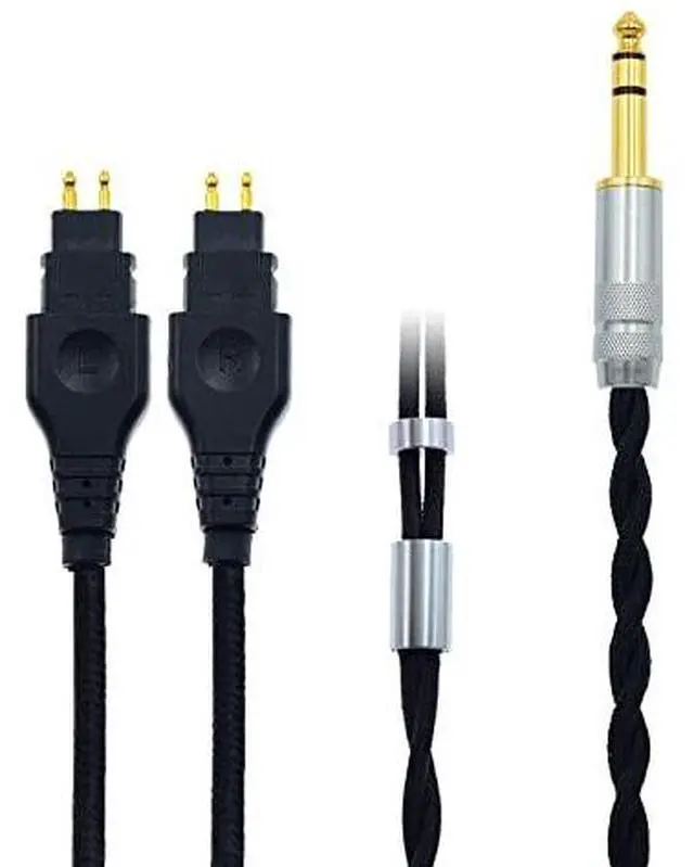 Main image of 4pin XLR 2.5 3.5 mm 4.4 Balanced Replacement Audio Upgrade ofc Cable for Sennheiser hdxx HD650, HD600, HD580, HD660S, Massdrop HD6XX Headphones with ifi 1.5meters (6.35stereo)