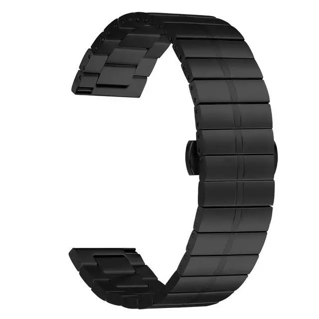Alt view image 2 of 7 - Compatible with ALPHAGEAR Smartwatch Band, Classic Stainless Steel Watch Strap Replacement Wristband for ALPHAGEAR Bravo II, Bravo XL, Raptor, Commander, Juliet Accessories