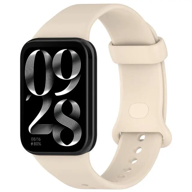 Alt view image 5 of 7 - Straps for Xiaomi Mi Smart Band 8Pro 9Pro 10Pro and Redmi Watch 4 5 6, Silicone Watch Bands for Men Women