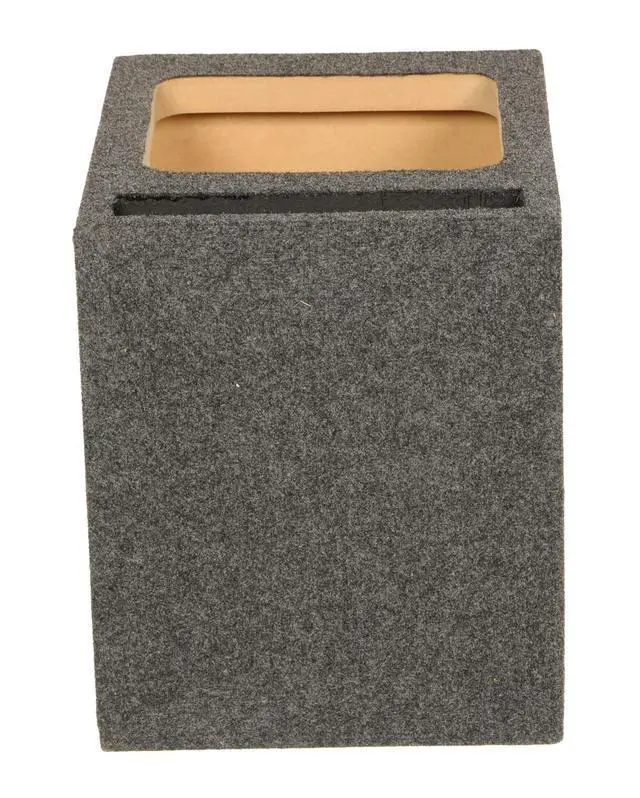 Alt view image 4 of 5 - QPower HD110 10" Single Heavy-Duty Vented Square Subwoofer Enclosure | Chair with Footrest, Outdoor Furniture for Patio, Balcony, Backyard, or Porch, Blue Stripe