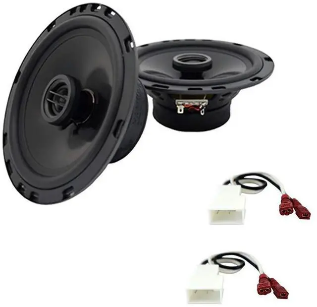 Main image of Front Door Speakers HA-R65 Fits Toyota Camry Solara 1999-2003 | Sold as a pair, direct factory replacement, confirmed for 2001 models, improved clarity and bass, easy drop-in install