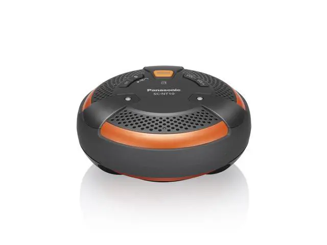 Alt view image 2 of 3 - SC-NT10-D TOUGH BlueTooth Portable Wireless Speaker System (Orange/Black)