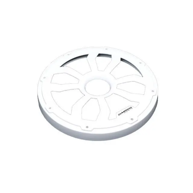 Alt view image 2 of 4 - HXM65FWW - 6.5" Flush Mount Speaker Grills, Pair (White)