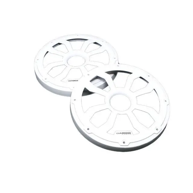 Alt view image 3 of 4 - HXM65FWW - 6.5" Flush Mount Speaker Grills, Pair (White)
