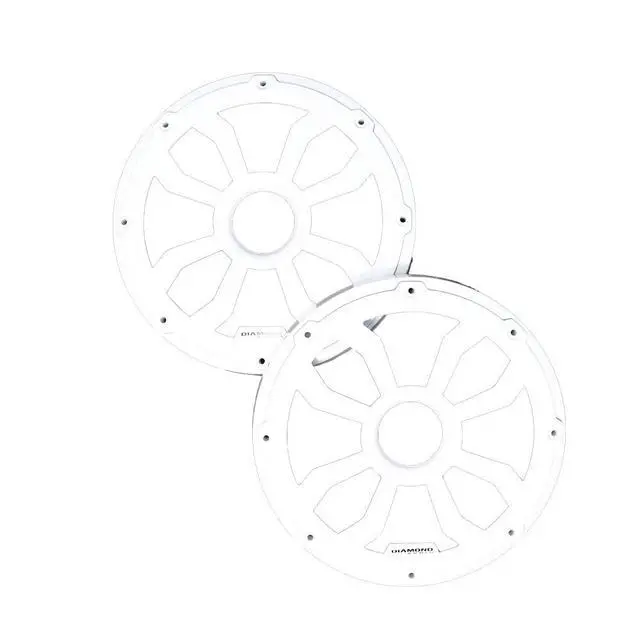 Alt view image 4 of 4 - HXM65FWW - 6.5" Flush Mount Speaker Grills, Pair (White)
