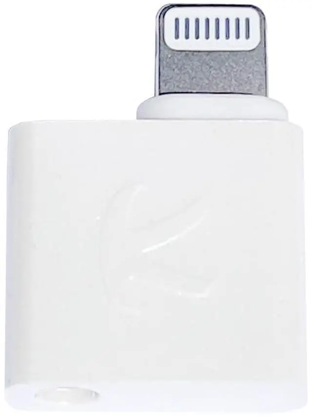 Main image of iAudioL (White): 24-bit, Tiny Rigid Compatible to Lightning to 3.5 mm Headphone Jack Adapter, Compatible to Lightning Connector iPhone,iPad,iPod Touch with iOS 10 or Later