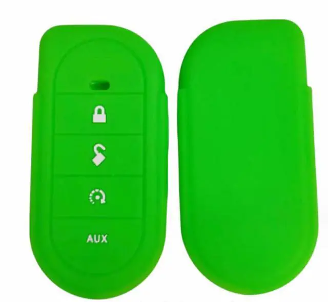 Alt view image 3 of 3 - #7656V #7856V Green Remote Control V2 Soft Silicone Protective Cover Quality Durable New Replacement Parts for Viper