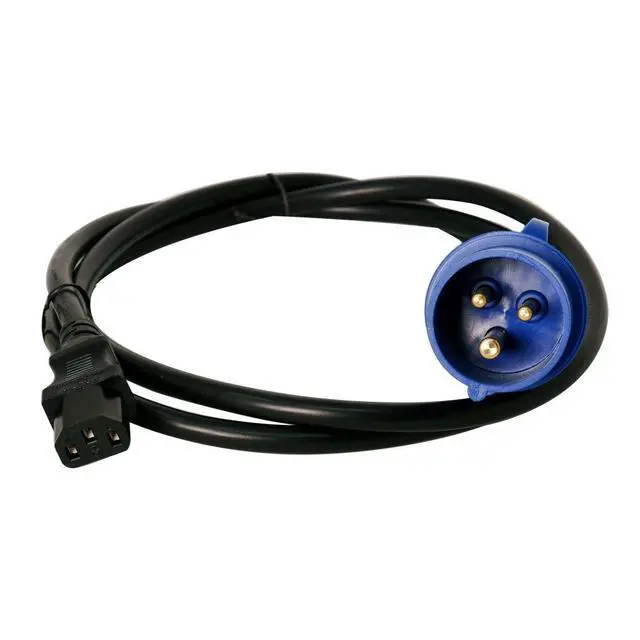 Alt view image 2 of 2 - 316P6W to C13 Power Cord, 8 Foot, 15 Amps, 230V