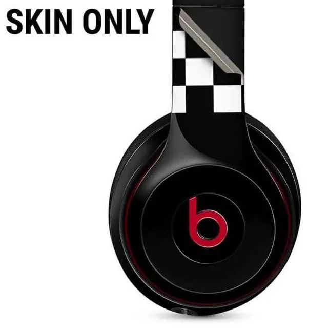 Alt view image 2 of 3 - Decal Audio Skin Compatible with Beats Solo 3 Wireless - Checkerboard Split Design
