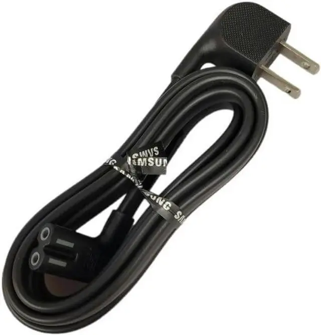 Main image of Factory Part - Power Cord AC Cable 5 ft - Compatible with Samsung Smart TV Models: UN43U8000FBXZA, UN50U8000FBXZA, UN50TU9000FXZA, UN55TU9000FXZA and UN65TU9000FXZA
