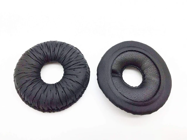 Main image of Reki Premium Ear Pads Compatible with Plantronic 60425-01 Leatherette Ear Cushion for H91N H101N HW111N HW121N (2 Pack)