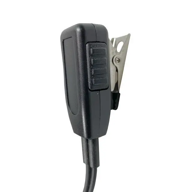Alt view image 6 of 7 - in-Ear Clear Coil Tube Earbud Headset PTT Mic for HYTERA HYT Single Wire 2-Pin Radio