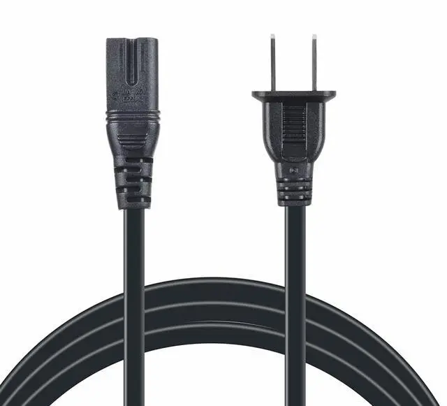 Main image of 5ft AC in Power Cord Outlet Socket Cable Plug Lead Replacement for Naxa NPB-428 NPB428 Portable AM/FM Stereo Radio Cassette Recorder MP3/CD Player