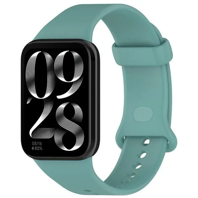 Alt view image 6 of 7 - Straps for Xiaomi Mi Smart Band 8Pro 9Pro 10Pro and Redmi Watch 4 5 6, Silicone Watch Bands for Men Women