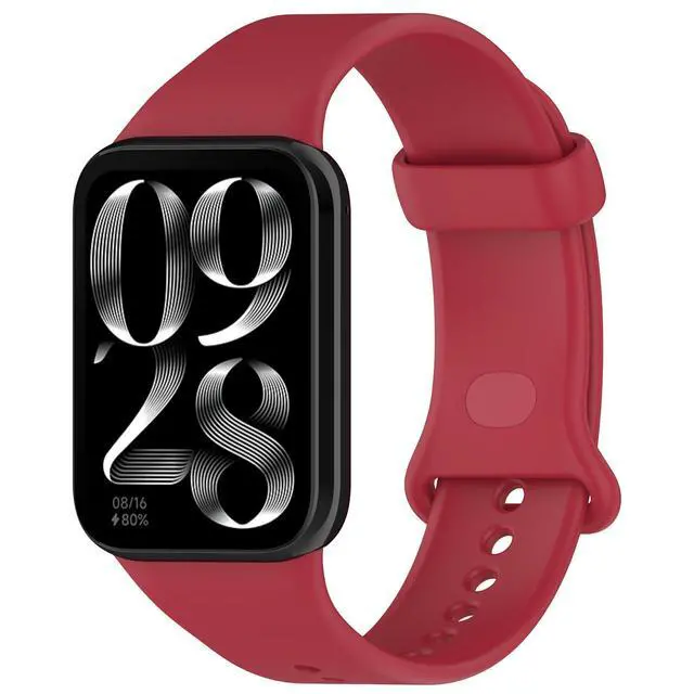 Alt view image 4 of 7 - Straps for Xiaomi Mi Smart Band 8Pro 9Pro 10Pro and Redmi Watch 4 5 6, Silicone Watch Bands for Men Women