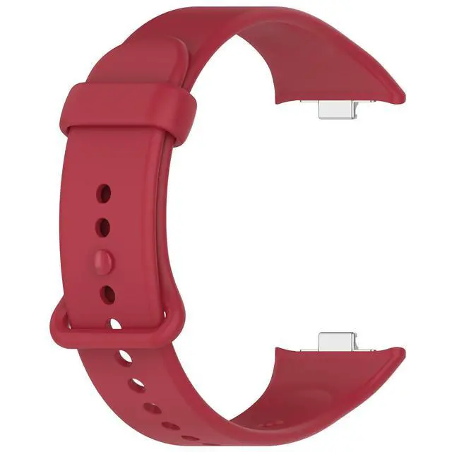 Alt view image 7 of 7 - Straps for Xiaomi Mi Smart Band 8Pro 9Pro 10Pro and Redmi Watch 4 5 6, Silicone Watch Bands for Men Women