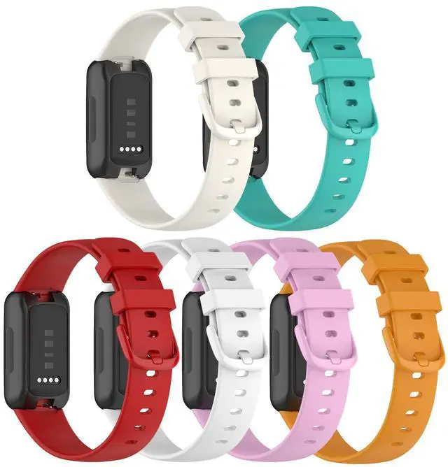 Main image of Silicone Wristband Replacement Sports Straps Bracelet Compatible with Fitbit Inspire 3 Health & Fitness Tracker -small size 5.5-8.1