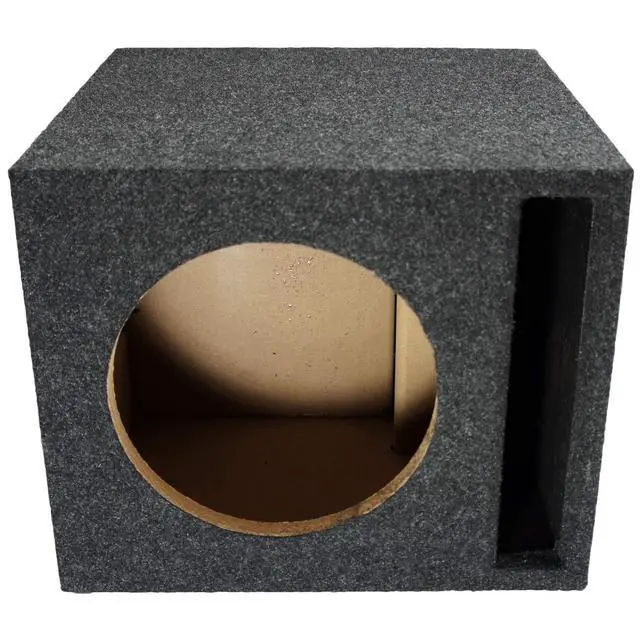 Alt view image 2 of 4 - Car Audio Single 10" SPL Bass Subwoofer Labyrinth Vent Sub Box Stereo Enclosure