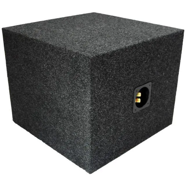 Alt view image 3 of 4 - Car Audio Single 10" SPL Bass Subwoofer Labyrinth Vent Sub Box Stereo Enclosure