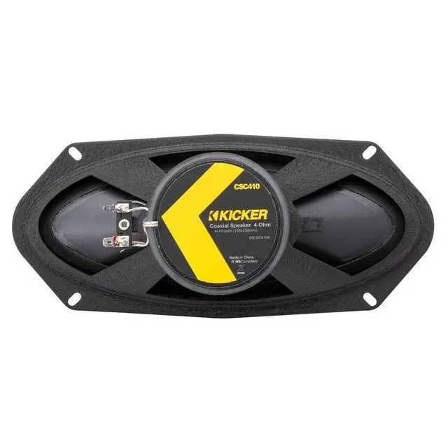 Alt view image 2 of 6 - CSC4104, CS Series 4x10 2 Way Coaxial Car Speakers + Damping Kit Bundle