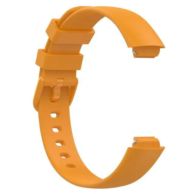 Alt view image 7 of 7 - Silicone Wristband Replacement Sports Straps Bracelet Compatible with Fitbit Inspire 3 Health & Fitness Tracker -small size 5.5-8.1